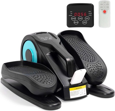 Under Desk Electric Elliptical Machine Portable Pedal Ellipse Leg Exerciser