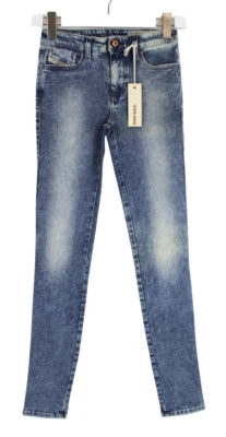 Diesel Skinzee Super Slim-Skinny 0815N Stretch Jeans Damen W26/L32 Verblichen - Bild 1 von 4