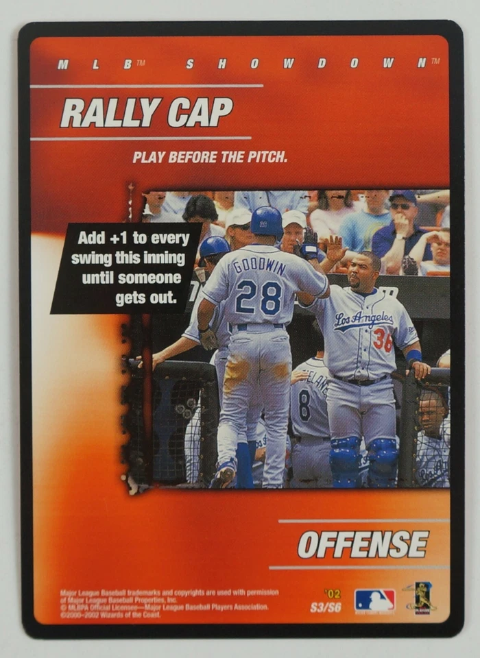 JUEGO COMPLETO DE (6) Tarjetas Promocionales Estrategia MLB Showdown 2002 Bernie Williams NYY Foto 4 de 4