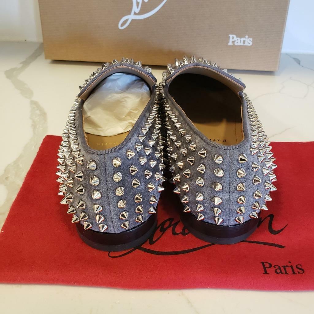 Christian Louboutin ROLLERBOY Spikes Studded Mens Loafers Christian Louboutin ROLLERBOY Spikes Studded Mens Loafers