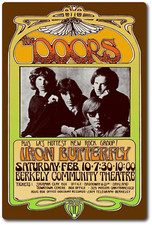 Vintage Retro Tin Sign The doors  Wall  Metal Bar Plaque Pub Poster Home shop