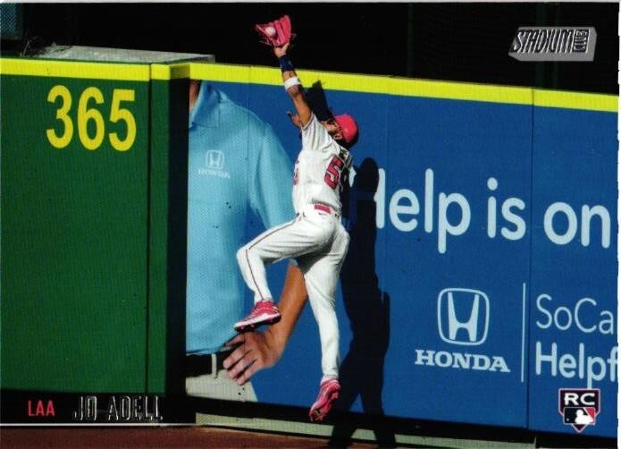2021 Topps Stadium Club #231 Jo Adell  Los Angeles Angels Rookie Card