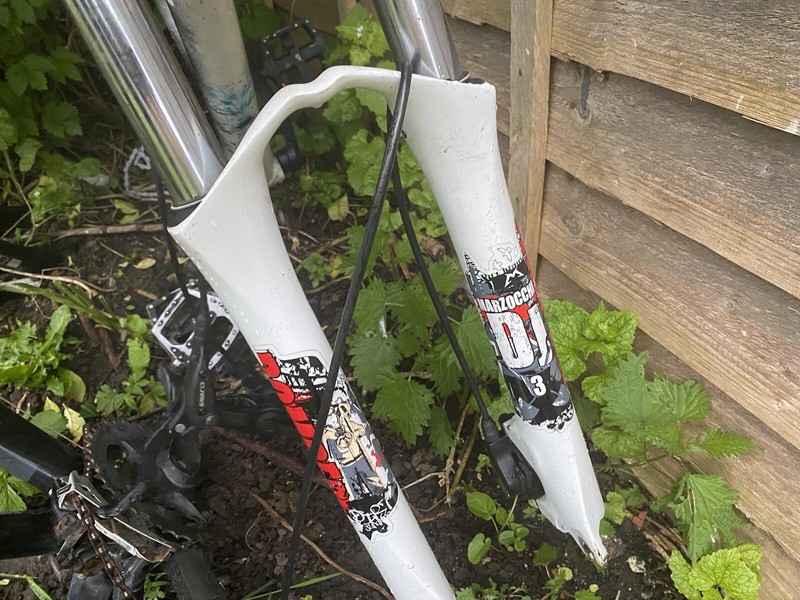 Rare Marzocchi Bomber DJ 3 Forks