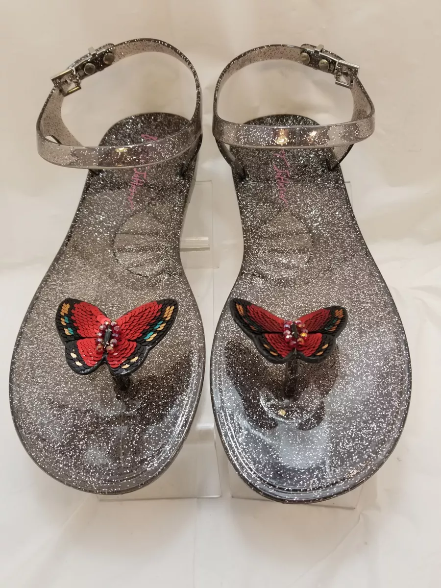 Betsey johnson flat sandals 2025