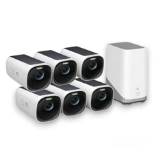 Eufy Security EufyCam 3 6 Camera Indoor Outdoor Wireless 4K Security System
