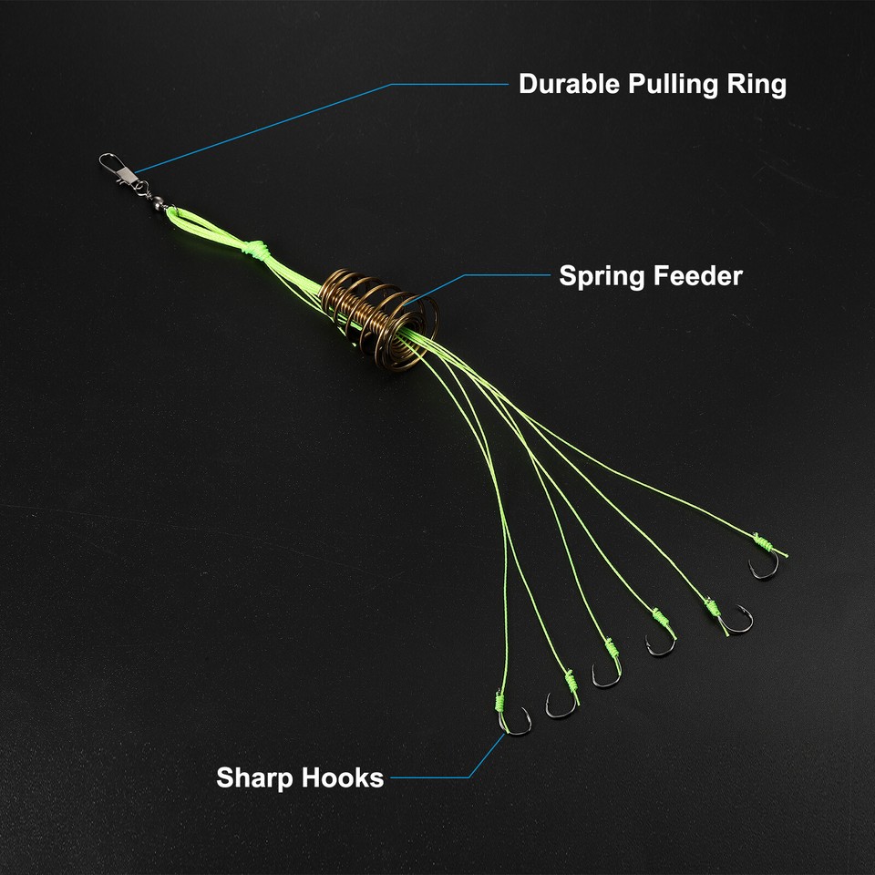 4Pcs 8 Carp Fishing Baits Hook Fishing Lure Hooks Jig Hooks