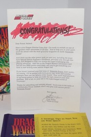 Dragon Warrior NES Nintendo 1989 - Authentic Tested