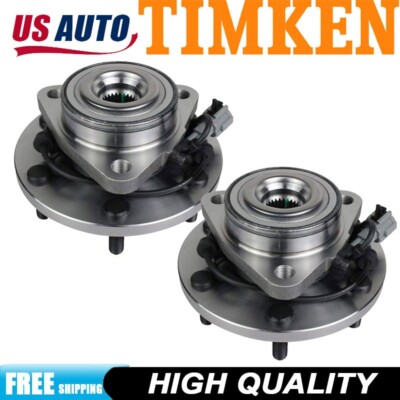 2PC Timken Front Wheel Bearings For Armada Nissan Titan Qx56 2004 2005 2006 2007