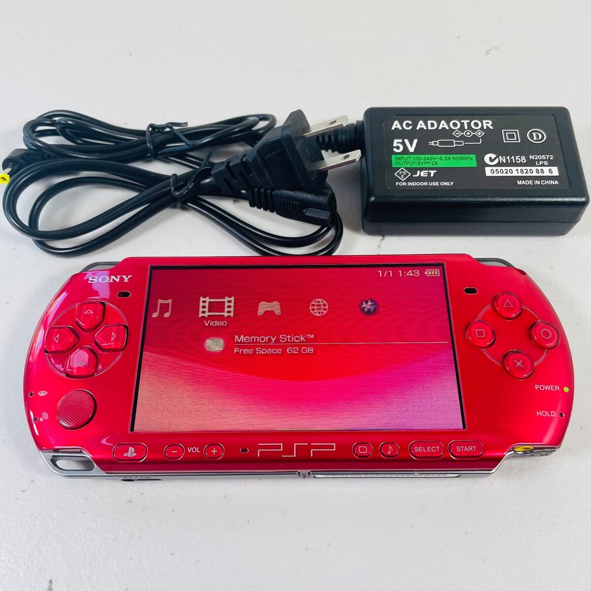 Sony PSP 1000, 2000, or 3000 Console (Choose Color) 32GB Sony PSP 1000, 2000, or 3000 Console (Choose Color) 32GB