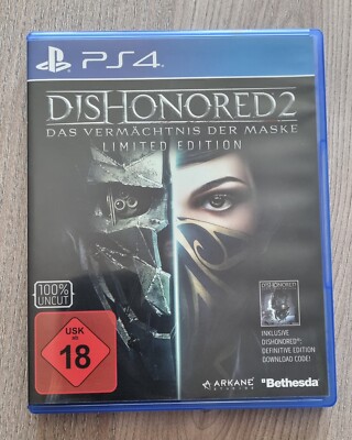 PS4 / Spiel: DISHONORED 2 Limited Edition