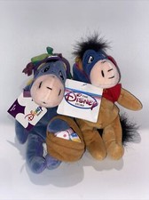 Walt Disney Eeyore as Pooh  Easter Bonnet Plushes Toy 8 Inches with PVC Pellets