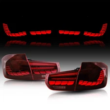 VLAND GTS Tail Lights For 2012-2018 BMW F30 F35 F80 3-Series M3 LED Sequential