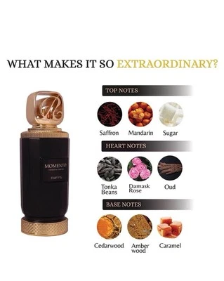 RIIFS Momento Extrait De Parfum By Riffs' 100ml Unisex Enveloping And Luxurious