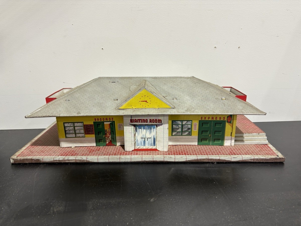 Marx 4418 Vintage O Glendale Railroad Station for sale online | eBay