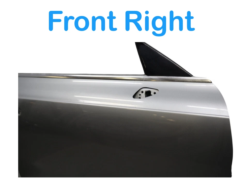 Panel de carcasa de puerta lateral del pasajero delantero derecho plateado fabricante original para Audi A7 Quattro S7 12-18 Foto 3 de 4