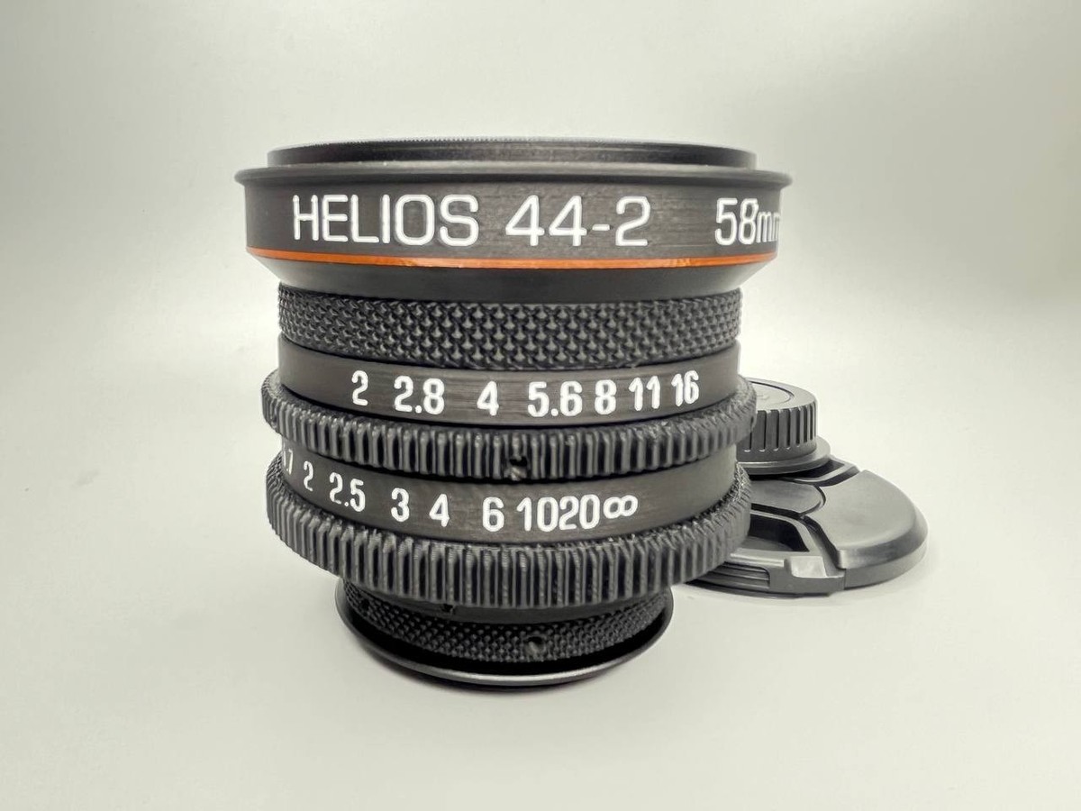 Rehouse Lens Helios 44 2/58mm Cine lens Canon EF mount Helios 44-2