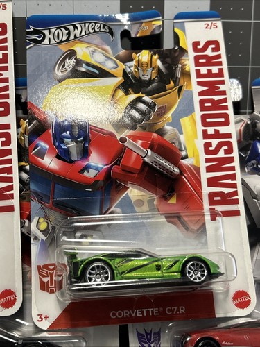Hot Wheels Transformers Juego Completo de 5 Silver Series 2024 - Exclusivo de Walmart - Imagen 3 de 7