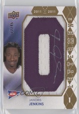 2012 Upper Deck Rookie Lettermen Signatures /45 Janoris Jenkins #RL-JJ Auto RC