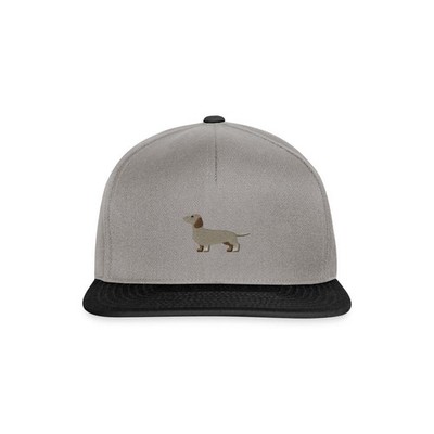 Dackel Stickerei Snapback Cap