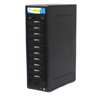 EZ DUPE 1:9 Media Mirror Duplicator - SD CF USB & Disc to DVD CD 2 YEAR WARRANTY