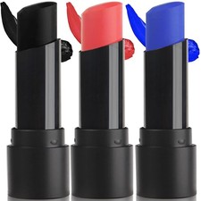 Face and Body Paint Stick 3 Pack Blue Black Red
