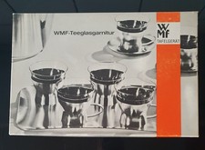  WMF  Teeglasgarnitur  , 90er , Bienenkorbmarke , neu , Design  KUPETZ , vintage