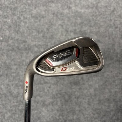 Ping G20 7 Iron Red Dot Left Handed Steel CFS R Flex 36.5'' Original Grip VGC