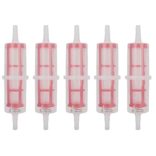 Set of 5 Diesel Fuel Filters for 8mm 10mm Fuel Line Compatible with Vehicles