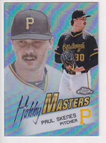 Paul Skenes #HM-12 2025 Topps Chrome Hobby Masters card