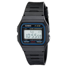 Casio F91W Men's Classic Resin Strap Sport Wristwatch F91W-1