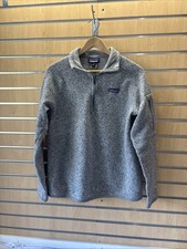 Patagonia Women  s Gray Fleece Quarter Zip Pullover, Size XL