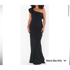 Show Me Your Mumu Black Florentine Maxi Dress HOCO Formal NWT