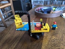 Vintage LEGO Classic   n° 6678  PNEUMATIC CRANE  2 Pièces Manquantes 