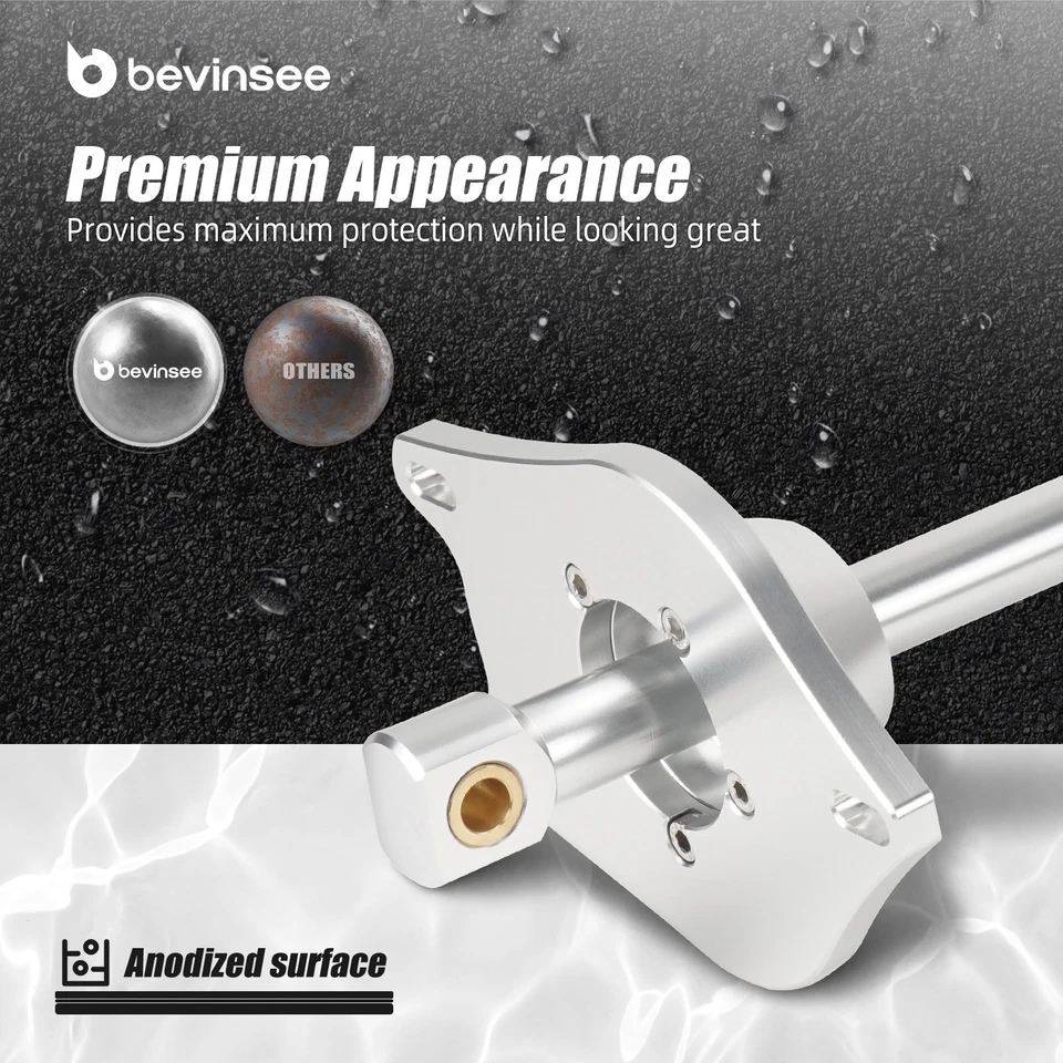 Cambio rápido palanca de cambios corta para BMW para BMW E90 E91 E92 E93 325i 328i 335i 335is Foto 4 de 4