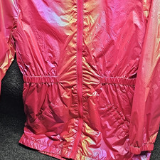 Wonder Nation Girls Pink Basic Zip Jacket Lightweight Long Sleeve L 10-12