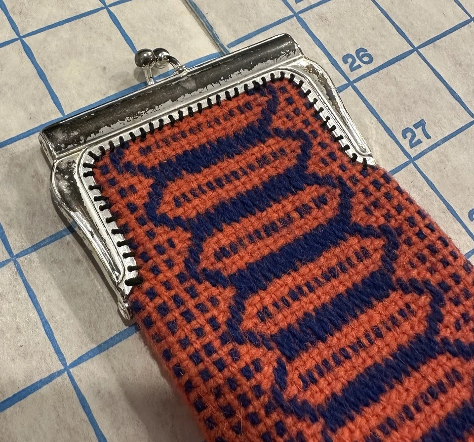 Gafas de sol vintage tejidas estuche blando bolsillo pargo geométrico Foto 2 de 4