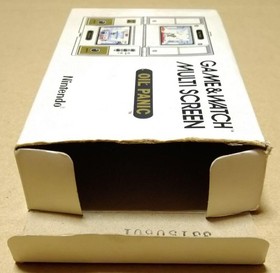 gamewatch Outer Box Gaming Watch Multi Screen Oil Panic Japan