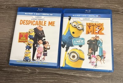 Despicable Me 1 & 2 Blu-ray Lot