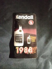 Kendal Motor Oil Log Book 1988