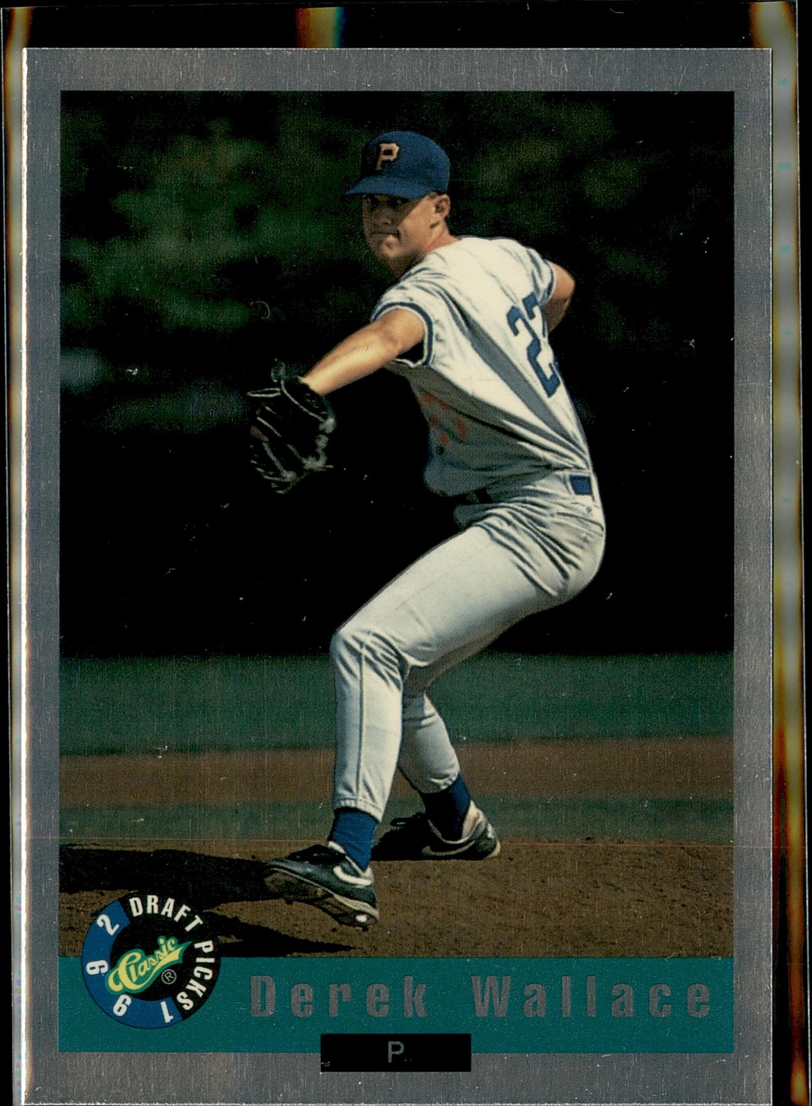 1992 Classic Draft Picks #8 Derek Wallace