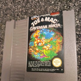 Joe & Mac Caveman Ninjas  Nintendo NES  Cartridge Only PAL