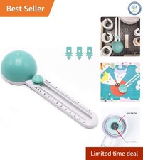 Versatile Compass Circle Cutter - Adjustable Diameter Spare Blades Included