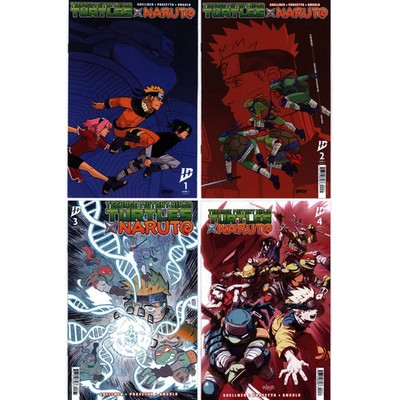 Teenage Mutant Ninja Turtles X Naruto: #1 2 3 4 [CVR C Set] 2024