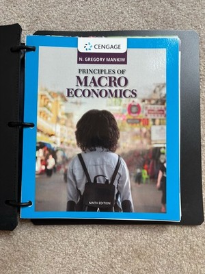 Principles of Macroeconomics 9th Edition - Loose Leaf With Binder - Very Good