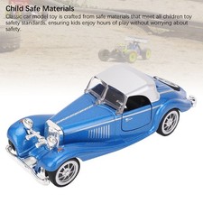 Classic Car Model Die Cast Metal Alloy Vintage Model Toy Car Collectible Home