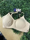 Honey Love Bra Womens SZ SM Sand Wireless Crossover Padded Comfort Women’s New