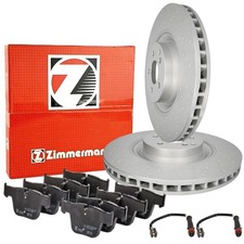 ZIMMERMANN Bremsscheiben 390mm + Bel&auml;ge Vorne Satz f&uuml;r MERCEDES W221 63/65 AMG