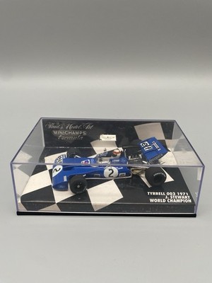 Minichamps F1 1:43 Tyrrell 003 Jackie Stewart World Champion 1971 Modell