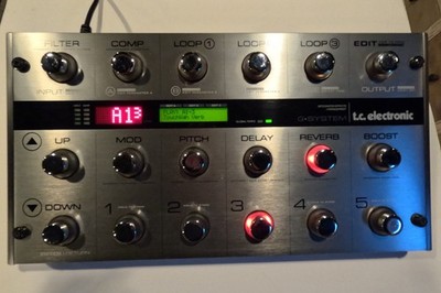 TC Electronic G-System Multi-Effects Guitar Effect Pedal