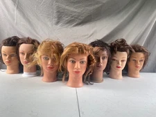 Marianna Vintage 1980's Mannequin Heads cosmatology Halloween doll heads